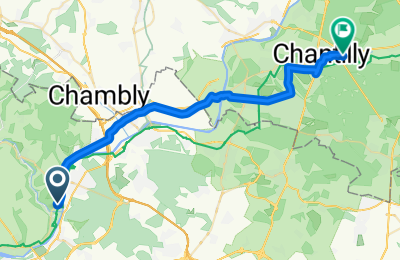 Route in der Bikemap App öffnen