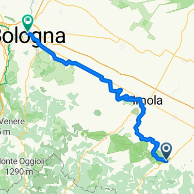Brisighella - Bologna, 70km, 800hm