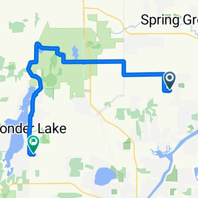 Hiller Ridge 2402, Johnsburg to Wooded Shore Drive 7405, Wonder Lake