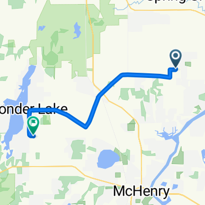 Hiller Ridge 2402, Johnsburg to Wooded Shore Drive 7409, Wonder Lake