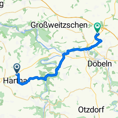 Arbeitsweg nach Gärtitzer Straße 7, Großweitzschen