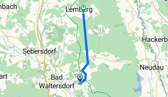 Wagerberg 125, Bad Waltersdorf nach Lemberg 37, Sankt Magdalena am Lemberg