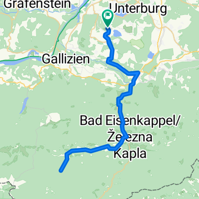 von Unternarrach  zur Trögener Klamm und retour