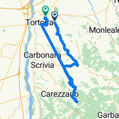 Da Strada Comunale Paghisano 18, Tortona a Via Matteotti 8, Tortona