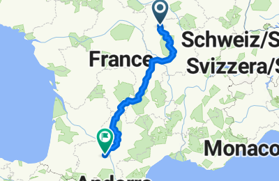 Route in der Bikemap App öffnen