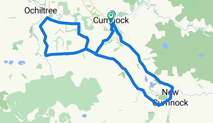 Cumnock Figure of 8