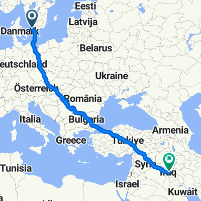 Kapellgatan 2E, Klippan to Haifa Street, Baghdad