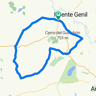 27. Herrera - El Rubio - Osuna - El Saucejo - Los Corrales - La Jara - Pedrera - La Ronda - Corcoya - Casariche - Herrera