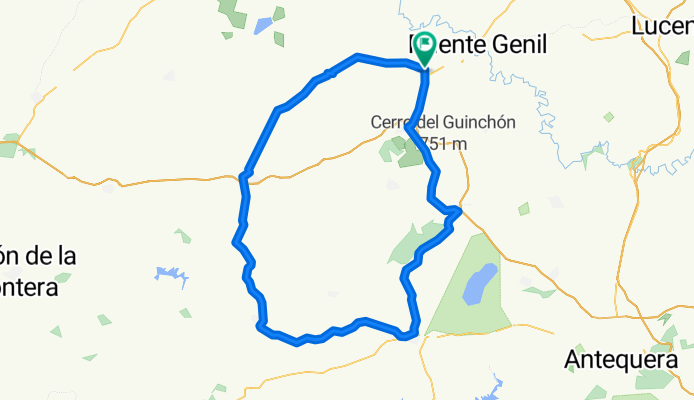 23. Herrera - Estepa - Las Canteras - Campillos - El Saucejo - Osuna - El Rubio - Herrera