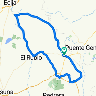 7. Herrera - Ctra Isla Redonda - Puente de Gilena - Marinaleda - Mararredonda - Estepa - La Salada - Lora - Casariche - Herrera