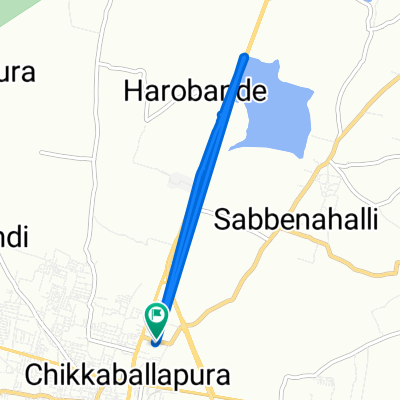 Vapasandra, Chikkaballapur to Unnamed Road, Chikkaballapur