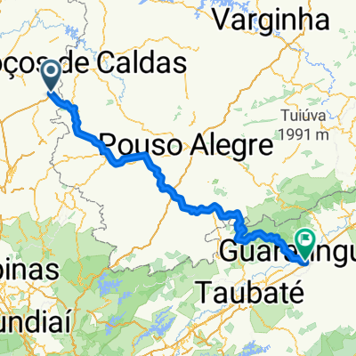 Caminhos da Fé Águas da Prata / Aparecida SP
