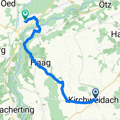 Bergstraße 1, Kirchweidach nach Garching an der Alz
