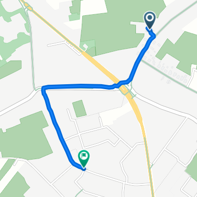 Jagerpad 23A, Lievegem naar Berg 33, Lievegem