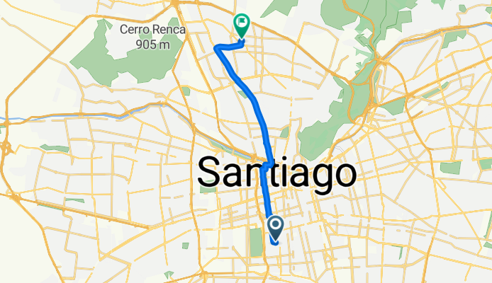 De Nataniel Cox 1408, Santiago a Jeanette 4266, Conchalí