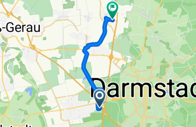 Route in der Bikemap App öffnen