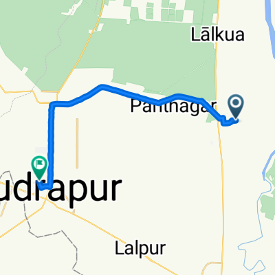 Nagla Road, Tanda Range to Guru Nanak Road, Rudrapur