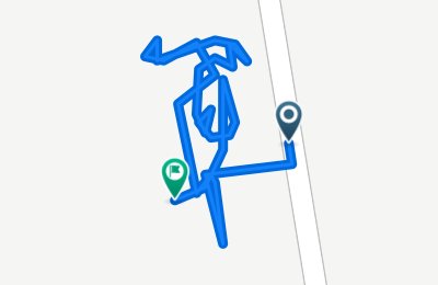 Route in der Bikemap App öffnen