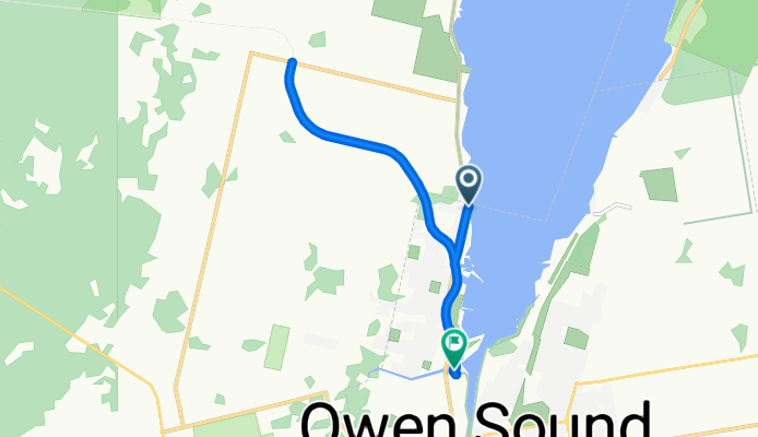 3rd Avenue West 2950, Owen Sound to 1st Avenue West 1455, Owen Sound
