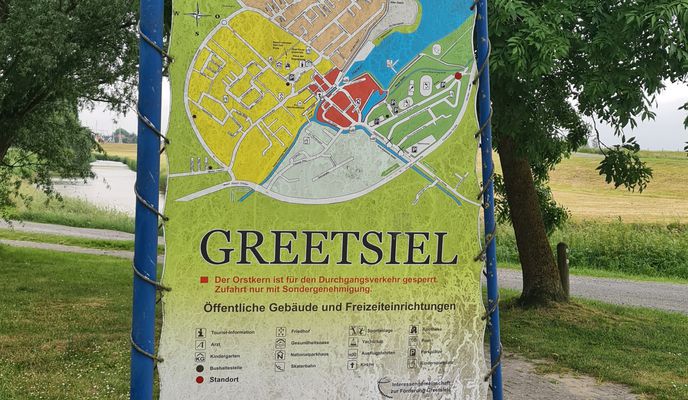 Foto 1 der Bikemap-Route "Greetsiel nach Dornumersiel"