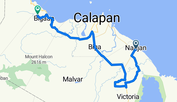 Recovered Route