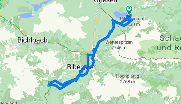 Eibsee - Fernpass - Eibsee