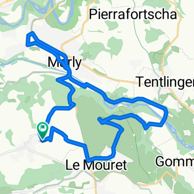Petit tour par Villarsel - Tinterin - Marly