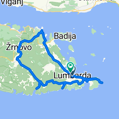 Lumbarda - Ražnjić - Plaža - Korčula