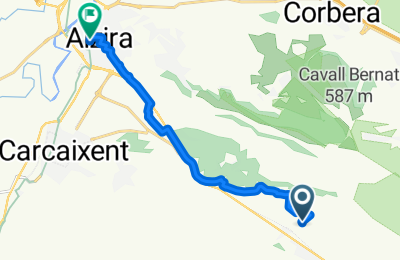 Route in der Bikemap App öffnen