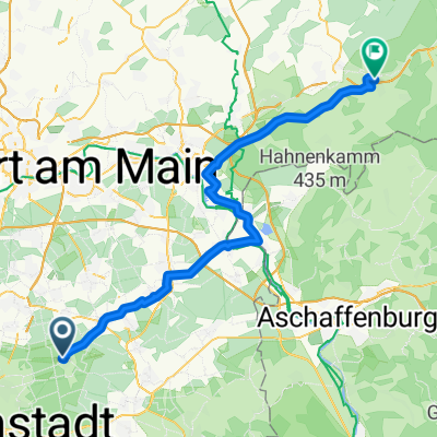 1999 - Mainz - Gelnhausen - 2. Tag - Messel - Gelnhausen