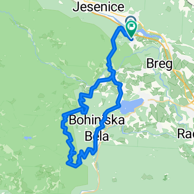 Blejska Dobrava-Krnica-Galetovec-Boh.Bela-Bl.Dobrava