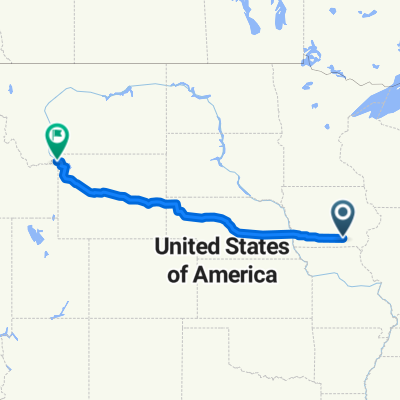 24302–24904 US-34, Albia to 415 Yellowstone Ave, West Yellowstone