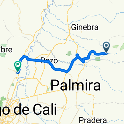 De 31 - Ginebra a Carrera 9b #14-64, Vuelta de La Hervadura