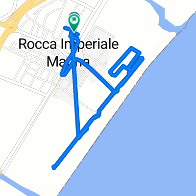 Da Via Antonio Rucireta 36, Rocca Imperiale Marina a Via Antonio Rucireta 30, Rocca Imperiale Marina
