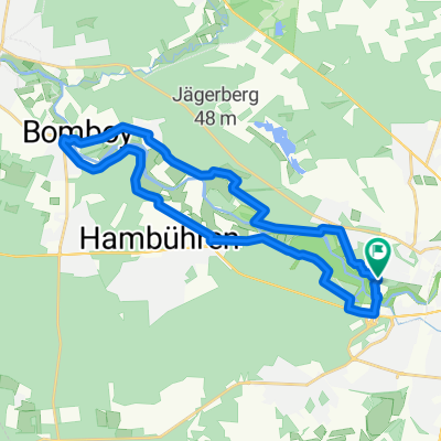 Celle: An der Aller von Klein Hehlen zur Schleuse in Oldau CLONED FROM ROUTE 472925