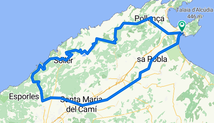 Alcudia - Valldemossa - Alcudia