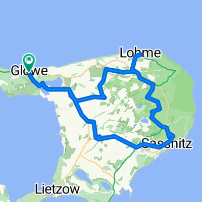Alt Glowe 40 nach Alt Glowe 40