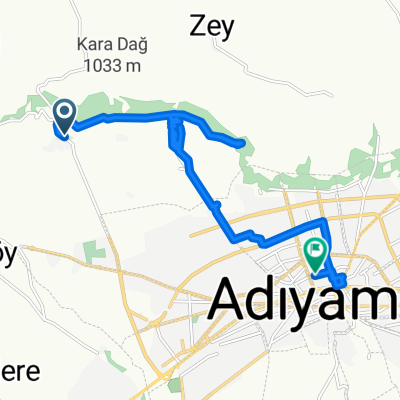 101. Sokak 4 to Fevzi Çakmak Caddesi 77
