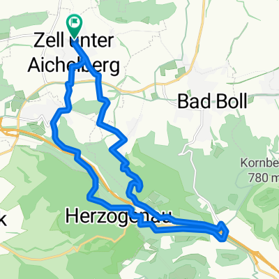 Pliensbacher Straße 6, Zell unter Aichelberg nach Goethestraße 3, Zell unter Aichelberg