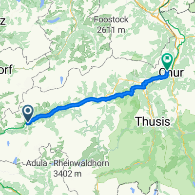 8 Disentis/Muster - Chur