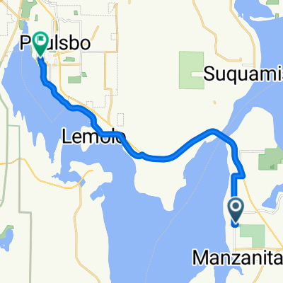 Manzanita Park to Poulsbo