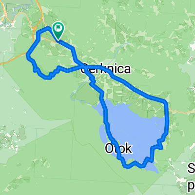 Okoli Cerkniškega jezera skozi Rakov Škocjan