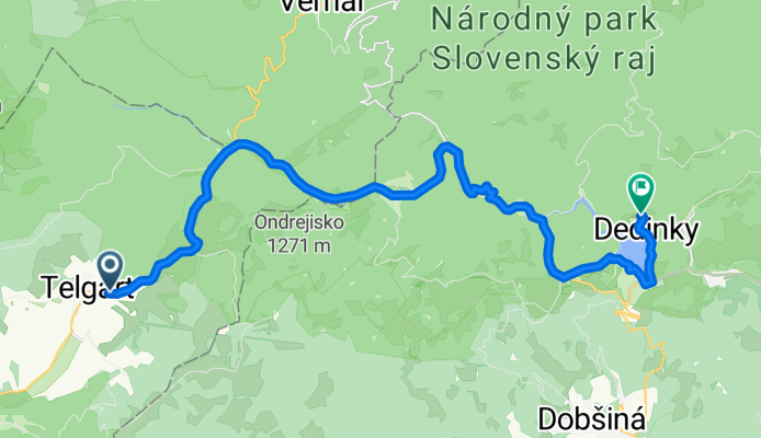 Telgárt - Dedinky
