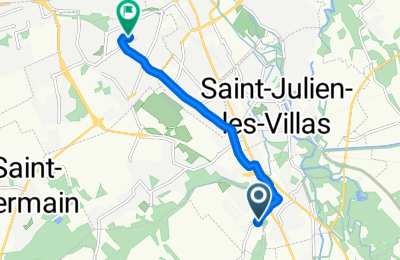 Route in der Bikemap App öffnen