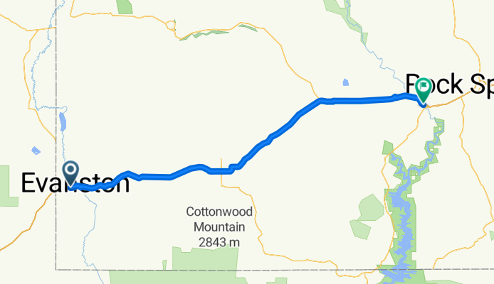 Day 14 Evanston to Green River