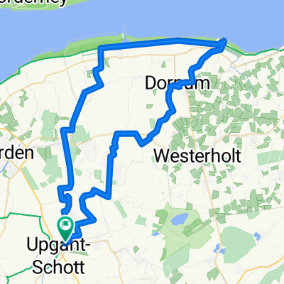 Upgant-Schott, Hage, Neßmersiel, Dornumersiel, Dornumersiel, Arle, Grossheide, Marienhafe