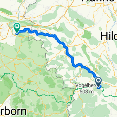 Mühlenbergstraße 16, Wangelnstedt nach Borlefzen, Vlotho