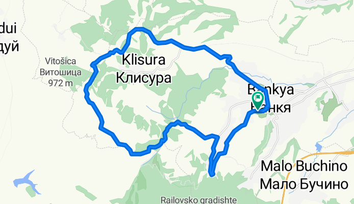 Банкя- Форта- Клисурски манастир-Банкя