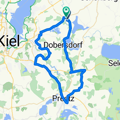 Route nach Pommernring 37, Probsteierhagen