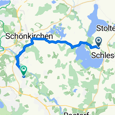 Redder am See, Schlesen nach Dorfstraße 112A, Schwentinental